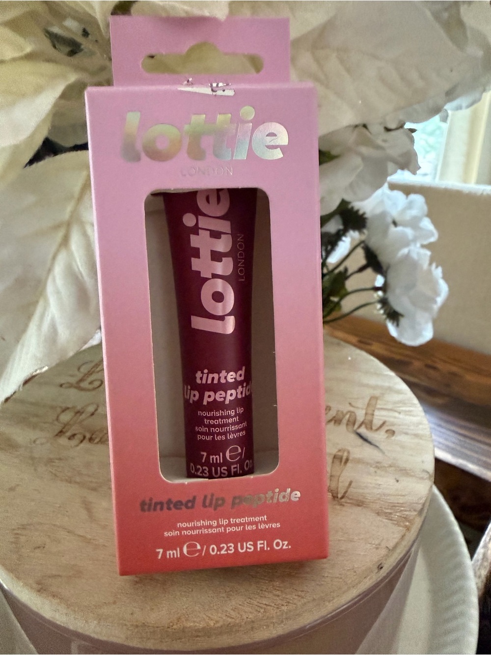 Lottie London Tinted Lip Peptide - Raspberry Jam